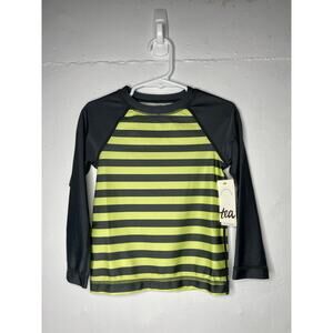 NEW Tea Collection Long Sleeve Rash Guard Swim Size 3 Unisex